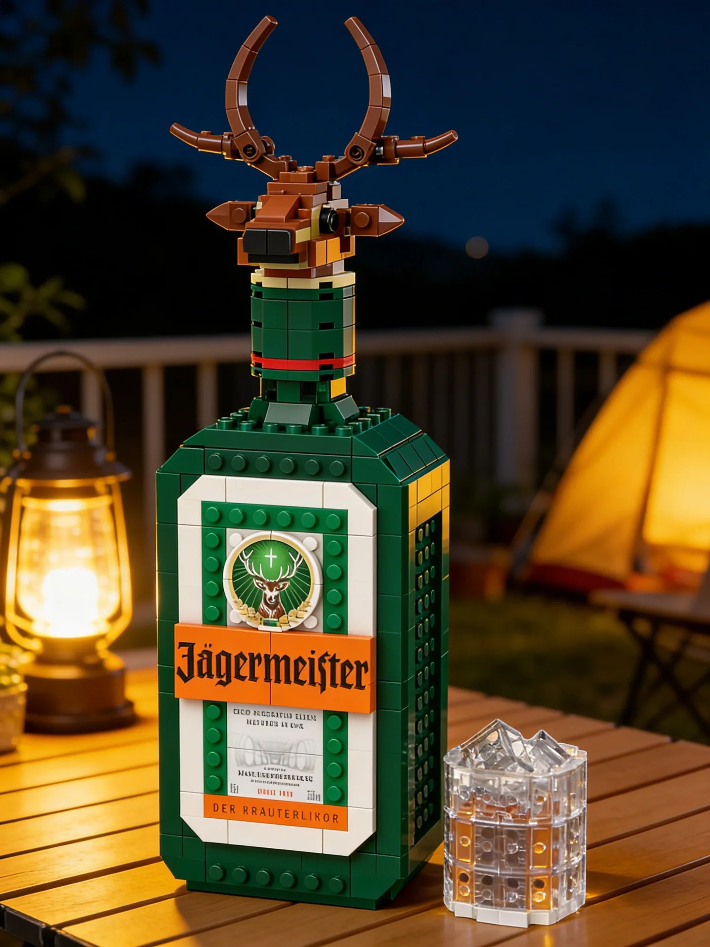 

Sim Wine Bottle Blocks MOC Liquor Brick Ornament Bar Decor Gifts for Wine Lovers & Adult Brick Collectors Home Table Display Art