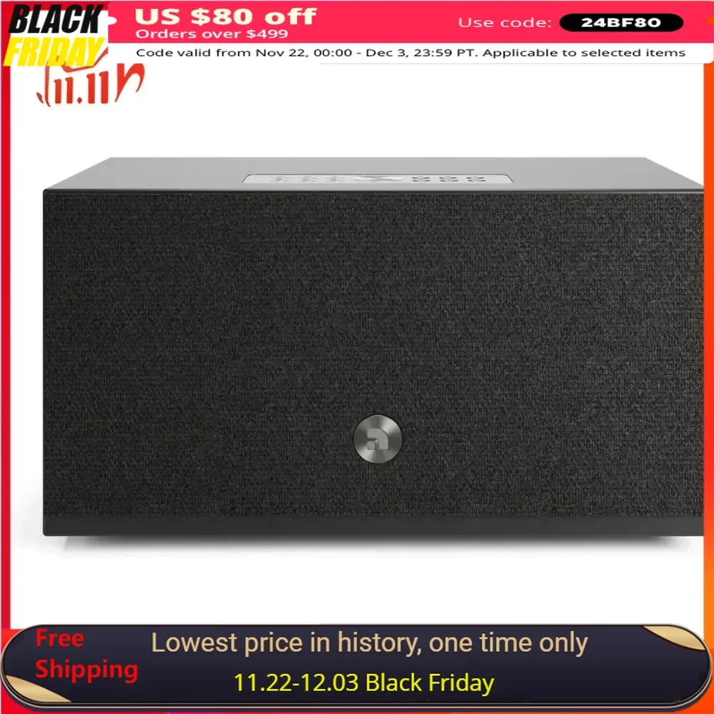 

Audio Pro C10 MKII Wireless Speaker, Compatible with AirPlay 2, Google Cast, Google Assistant, Siri, Home App, Stream Spotify