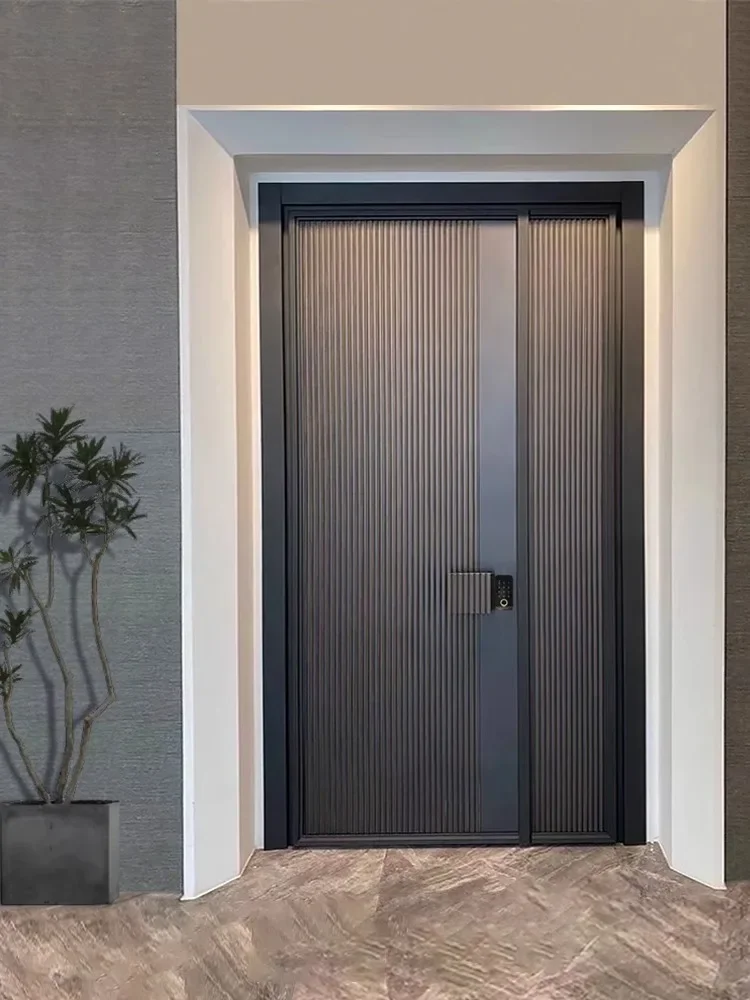 Входная дверь Противоугонная дверь Вилла для матери и ребенка Входная DoubleSimple