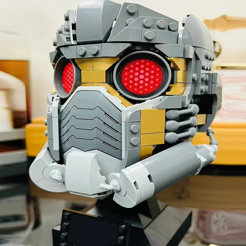 

602pcs Lord helmet model Collection ornaments Adult collection decorative 76251 model gifts building blocks toys 205 New ﻿