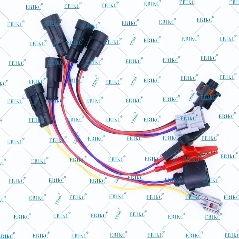 Common Rail Injector Wiring Cable E1024034 Diesel Injection Tester Drive Wire Plug E1024035 For Bosch Denso Delphi