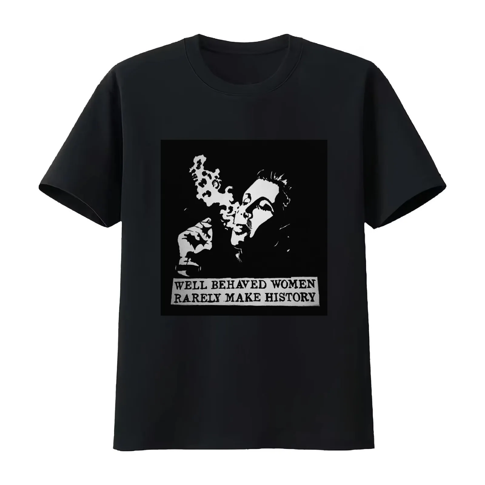 Carrie Fisher T-Shirt Summer Casual Cotton Tee Oversized Streetwear Tops Vintage Graphic Print Loose Fit Short Sleeve