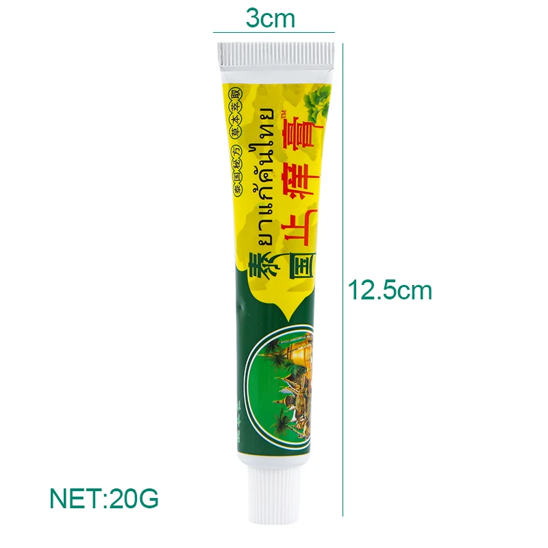 20g Only $0.99 Thailand Psoriasis Cream Menthol Cooling Balm Inhibits Skin Fungu Anti-itch Ointment Treat Rash Eczema Dermatitis