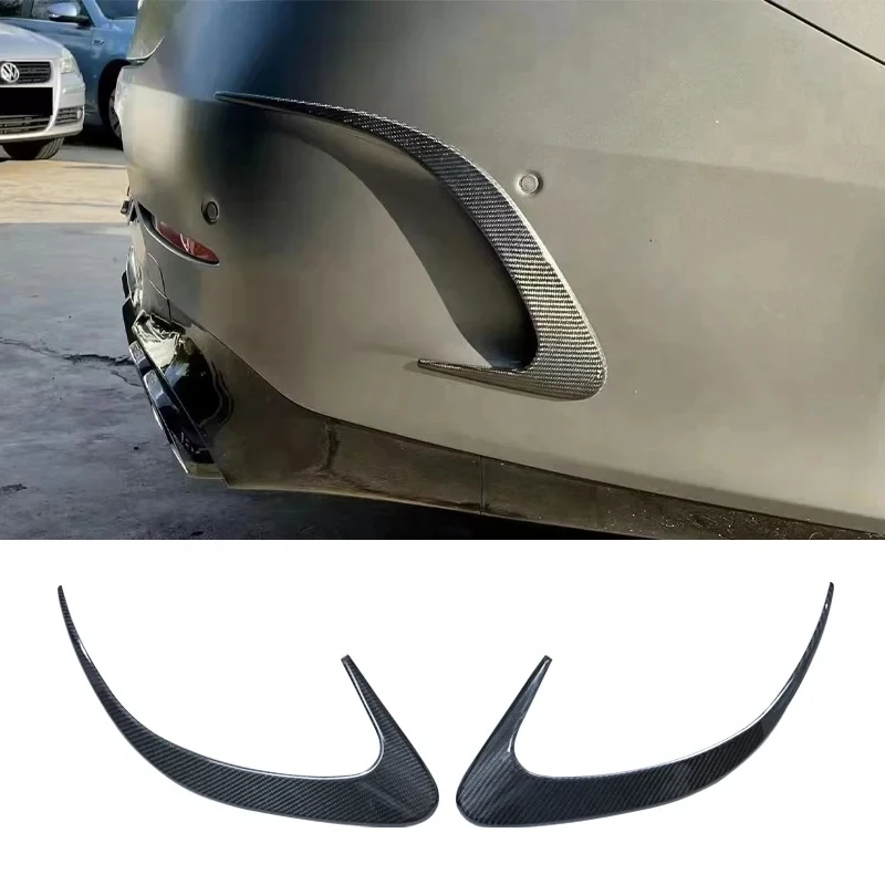 

W257 CLS Class 300 350 450 CLS53 Carbon Fiber Rear Bumper Lip Stek Sp Finss
