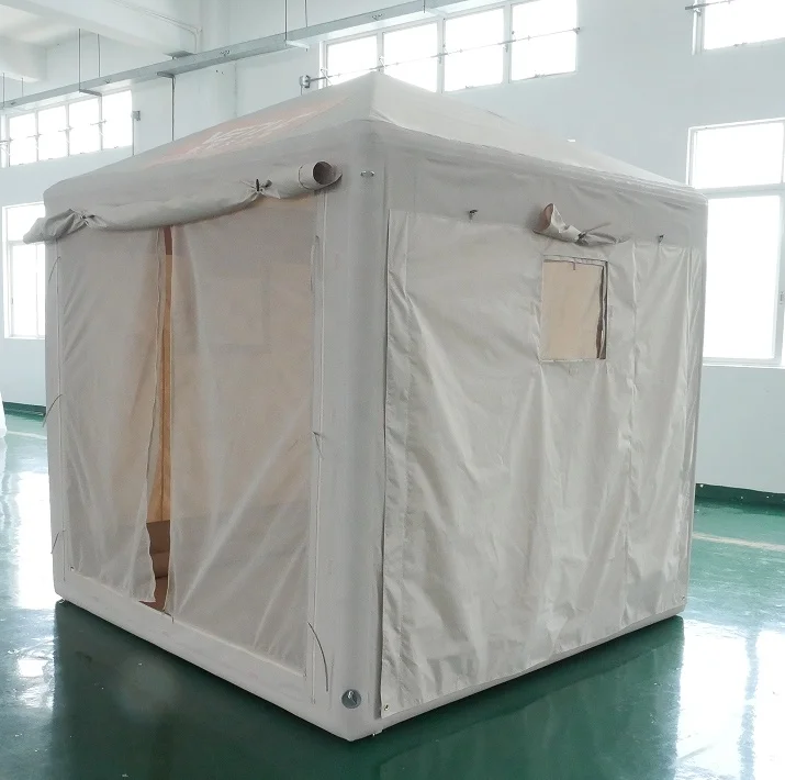 

Factory Price Large Waterproof Inflatable Tent for Camping Outdoor Portable Air Inflatable Tent with Hand Pump for Events Party