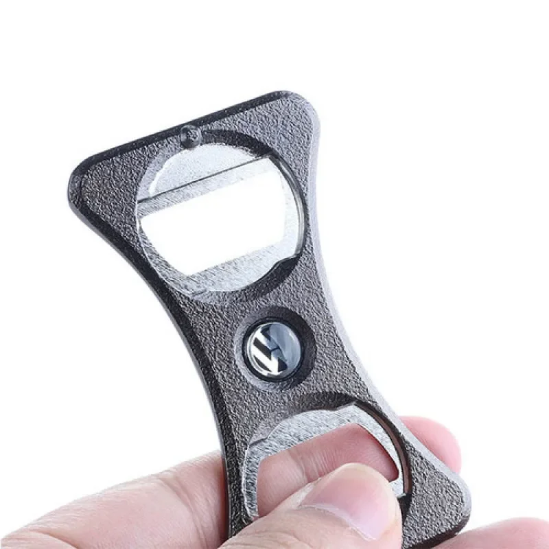 Stainless Steel Beer Bottle Opener With Drink Cup Holder Divider For VW/Golf Cars Bottle Opener