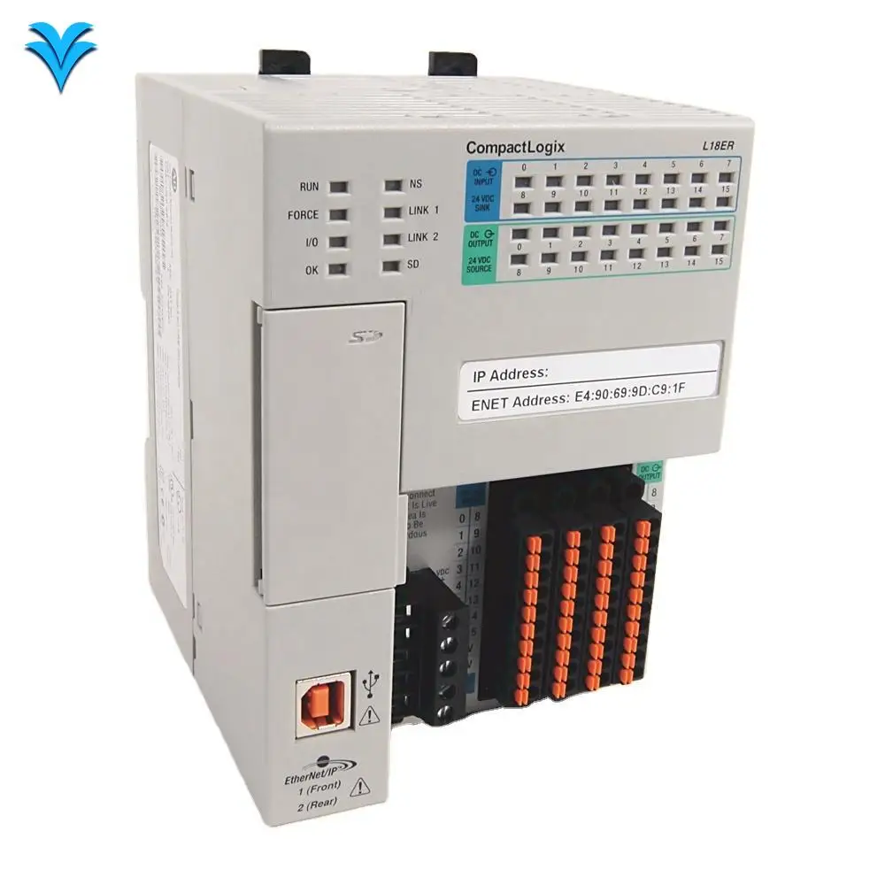 

Controller PLC 1769-L18ER-BB1B 5370 Ethernet Controller 512KB 1769-L18ER-BB1B