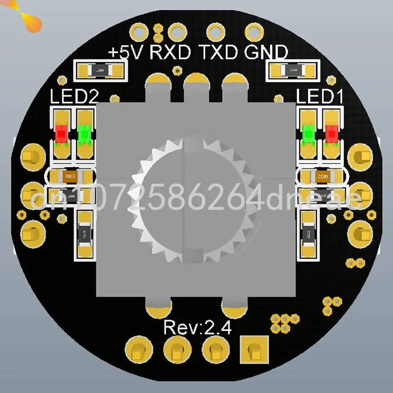 Digital Potentiometer, Encoder, Analog Output Module 0-5v, Input Voltage Dc5v or Dc8-27v with Memory Function