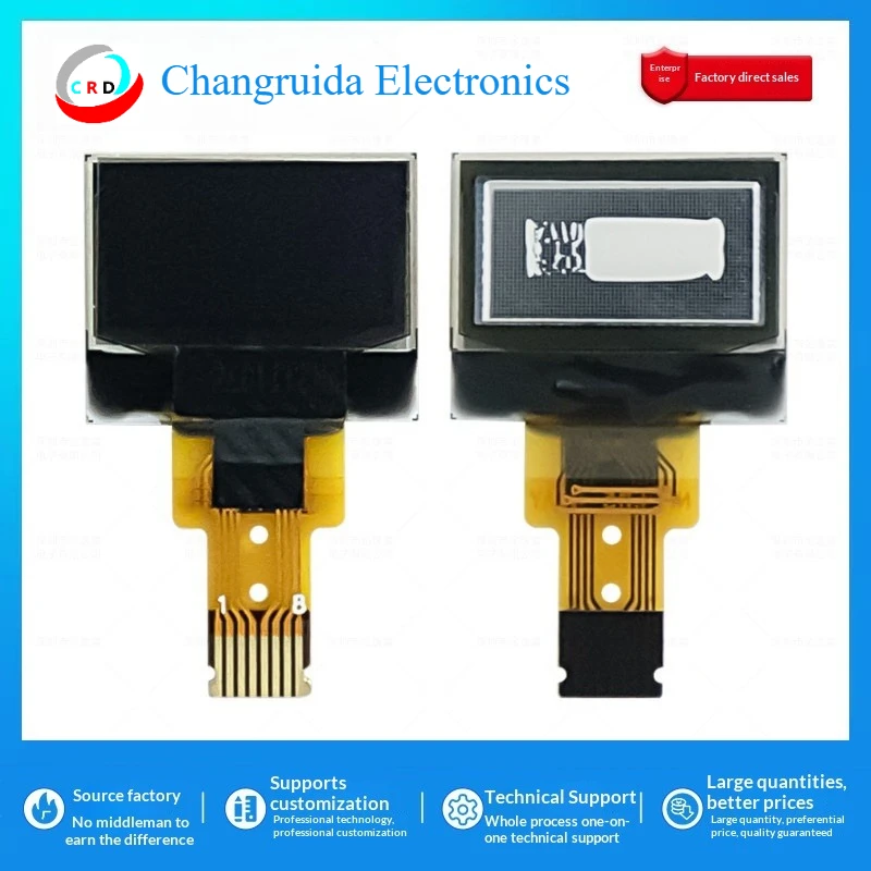 

0.49-inch OLED LCD screen SSD1315 small 64x32 display bare monochrome IIC
