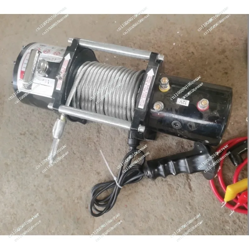 Wireless Wire Rope ATV Winches for BeachBugg 12/24V 3000/4000 Winch Car Tuning Electric Winch Handle