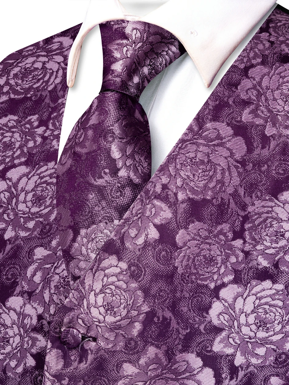 เวอร์เวอร์โรว์ เสื้อกั๊กสีม่วง - Formal Vest Waistcoat บทวิจารณ์และราคา