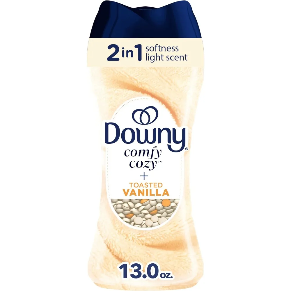 Toasted Vanilla Scented In-Wash Laundry Beads Fabric Scent Booster Softener Freshness Long Lasting Aroma for Clothes view 2