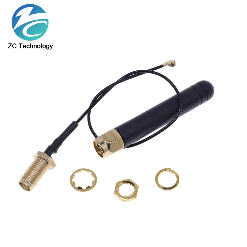 868MHz Antenna Lora Lorawan pbx 5dbi SMA Male Connector GSM 868 IOT antena antenne waterproof RP-SMA/u.FL Pigtail Cable