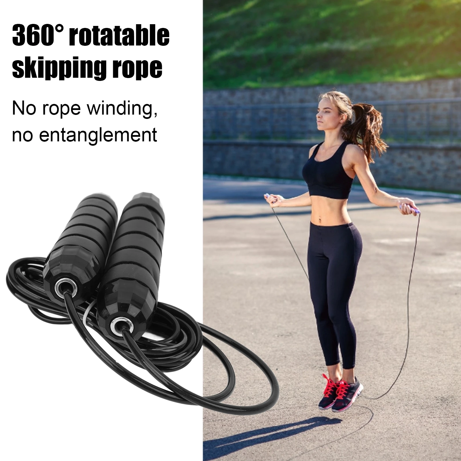 Bearing Skipping Rope Jumping Rope with Ball Bearings for Exercise Speed Training Extreme Jumping Jumping Rope Skipping Rope