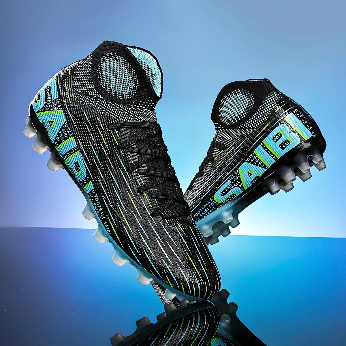 

New Men Football Boots Boys Ankle Professional Non-Slip TF/FG Match Sneakers Comfortable Soccer Shoes Sports Shoes Unisex