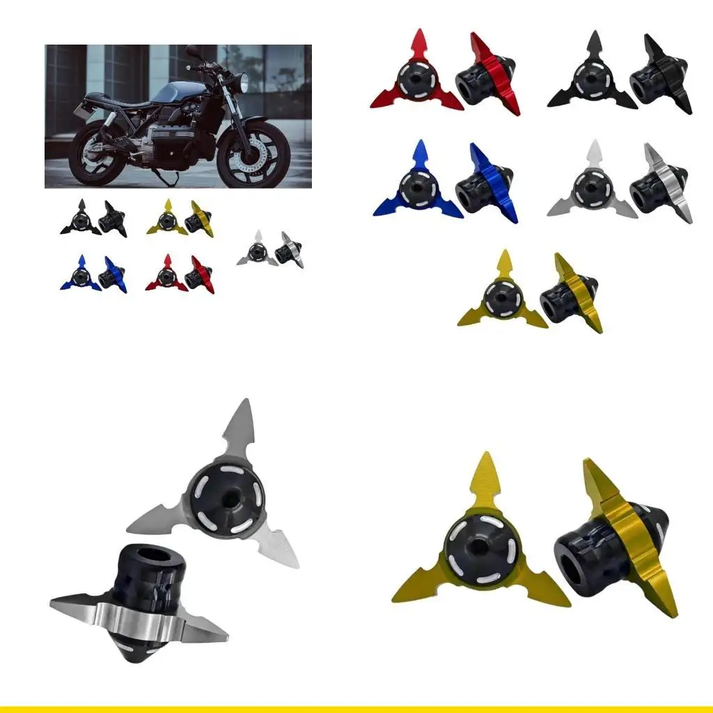 

SZCH Aluminum Alloy Motorcycle Fork Cup Crash Lightweight and Stylish Design for Riders Enhanced Durability 1 Pair