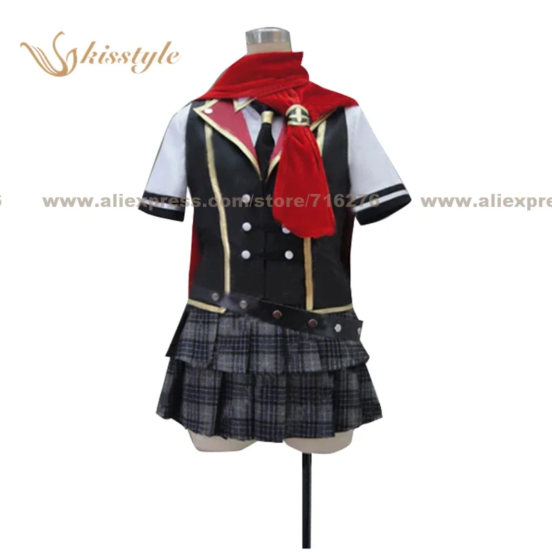 

Kisstyle Fashion Final Fantasy Type-0 New Girl Summer Uniform COS Clothing Cosplay Costume,Customized Accepted