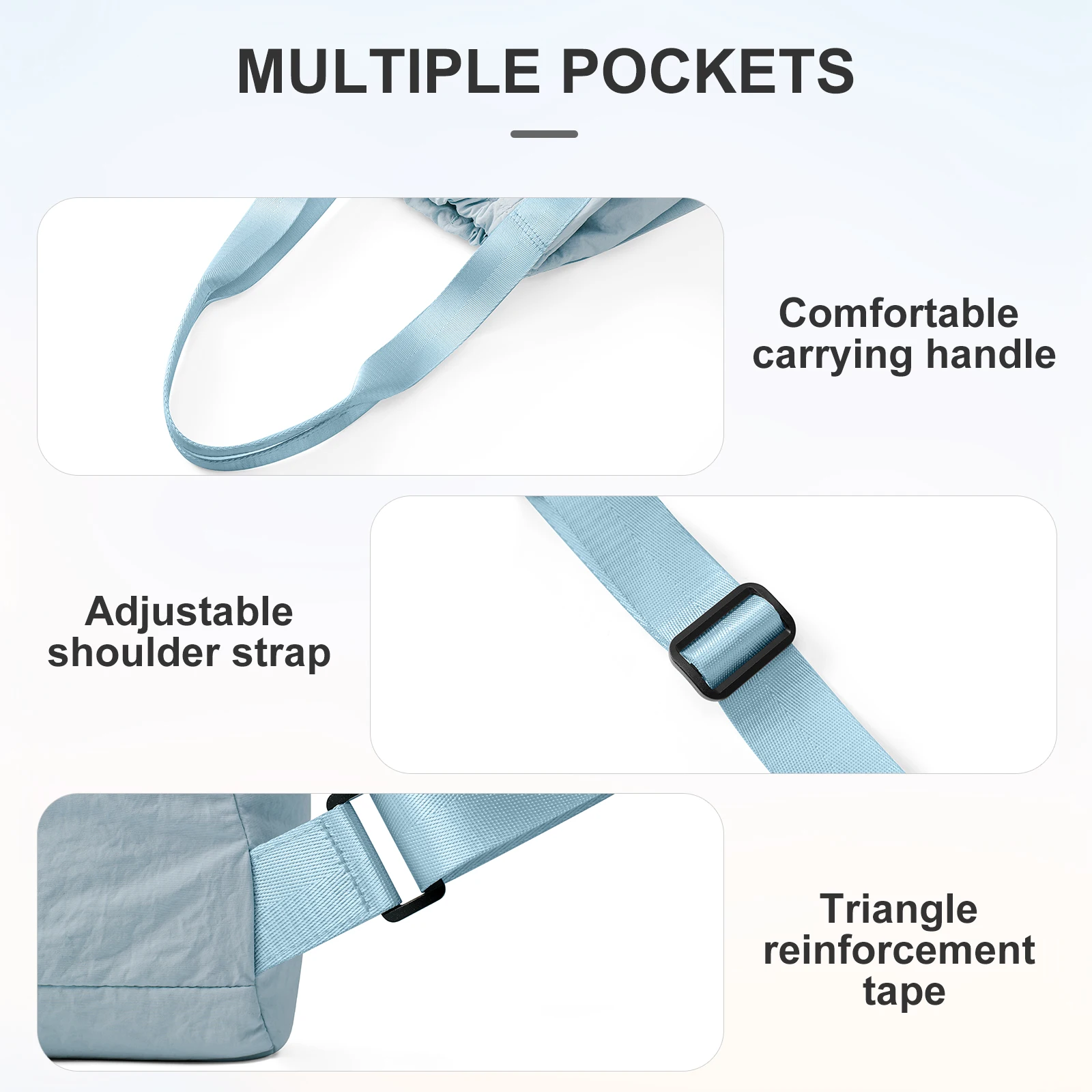 Women Tote Bag Travel Lightweight Sports Bag Tennis Racket Bags for Women, Tennis Racket Backpack,Fashion Rope Shrinkage Bag