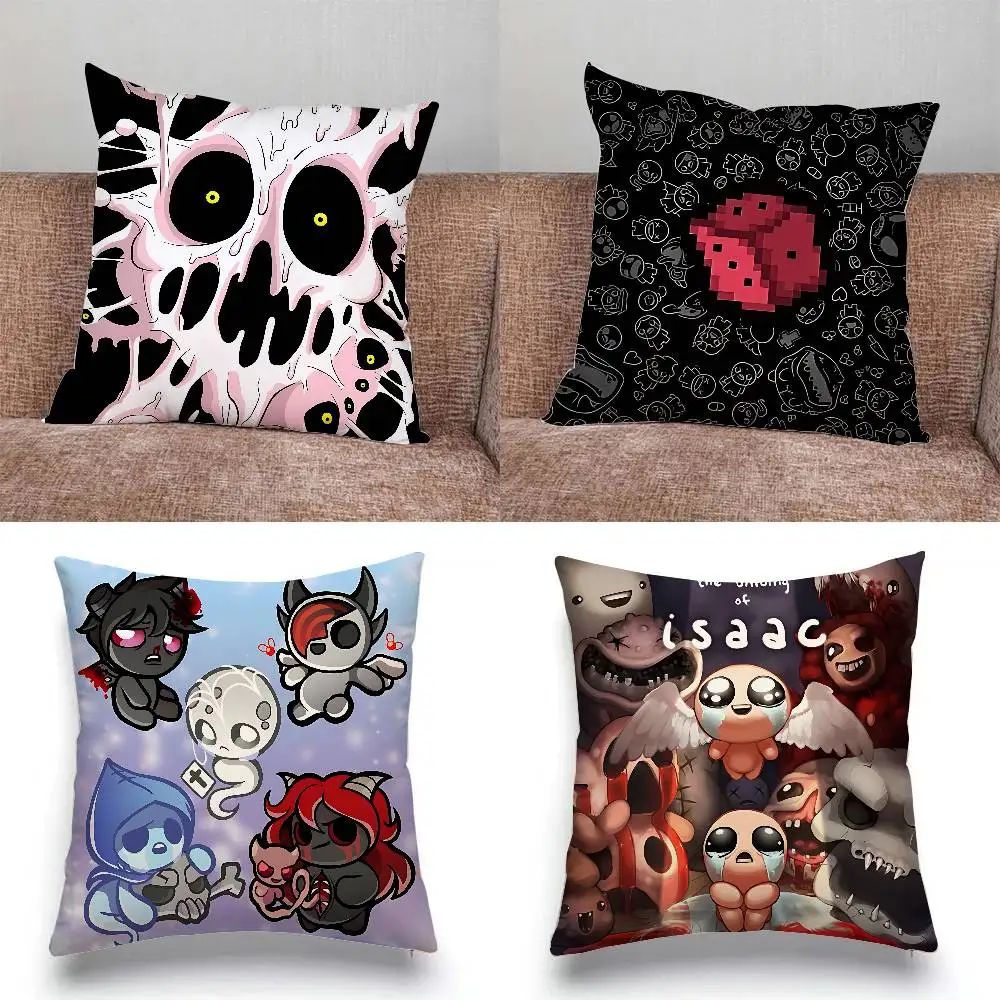 

Game The B-Binding Of Isaac-s Pillow Case Throw Pillow Cover Nordic Vintage Style Cushion Covers Home Living Room Sofa Couch Se