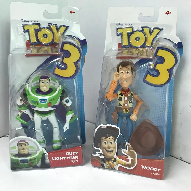 New Toy Story 3 Launch Wings Buzz Lightyear Cowboy Woody Sheriff giocattoli per bambini PVC Action Doll Robot Doll Model Gift