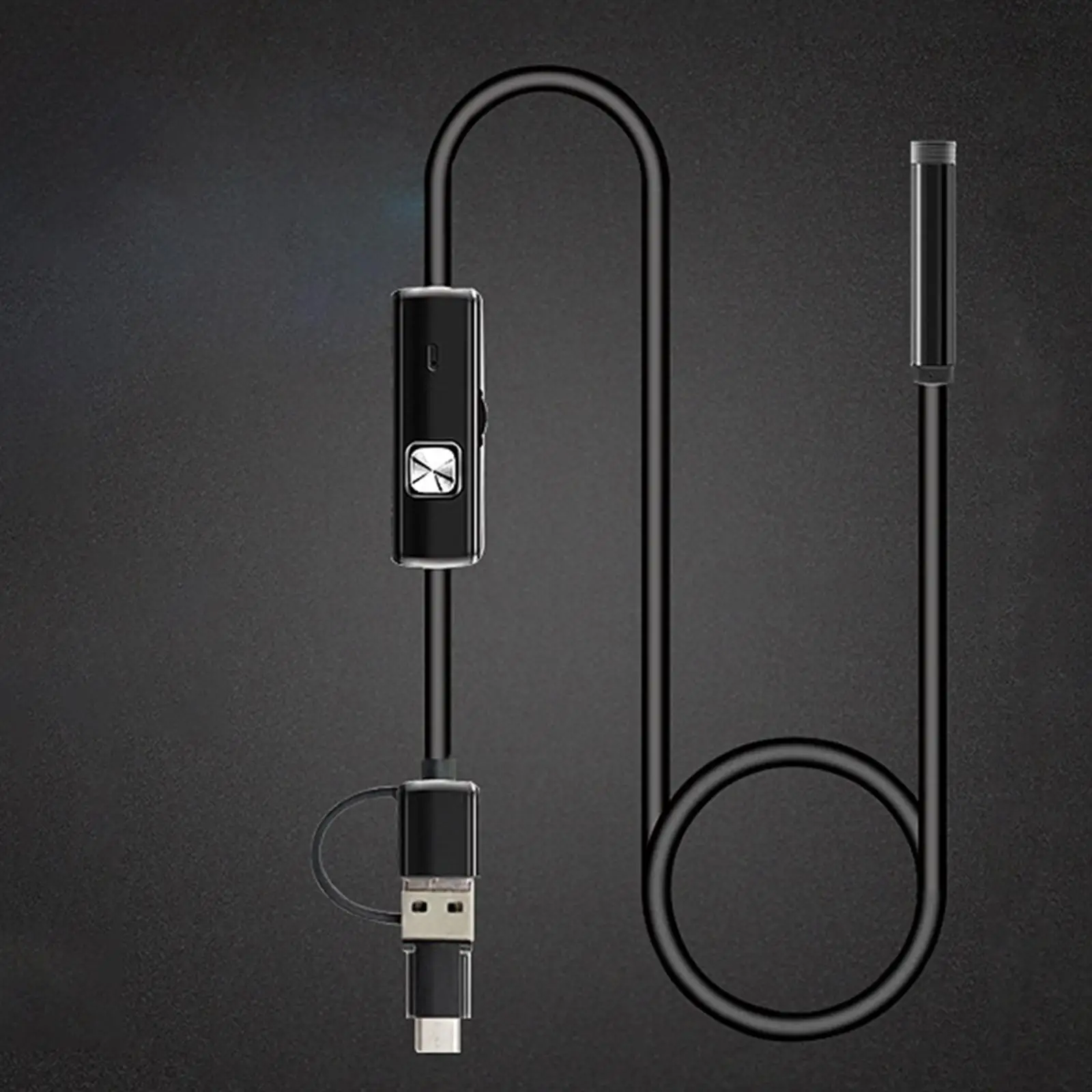 كاميرا المنظار المحمولة 8 مم منظار داخلي مقاوم للماء للهواتف الذكية PC 10M #2