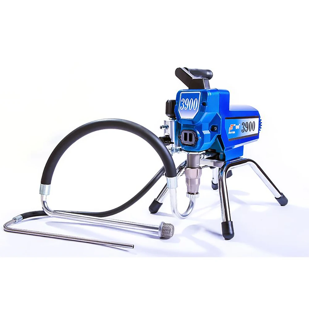 PT-3900 Industrial Grade Electric Airless Spray Machine With 1100W Brushed Motor 10L Cup Capacity