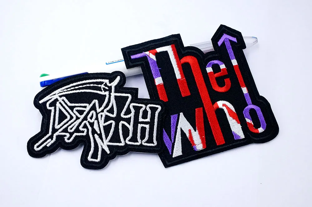 Band ROCK PUNK Stoffaufnäher zum Aufbügeln, Dekoration für Kleidung, Applikationen für Bekleidung, Heavy Metal – Detail 11