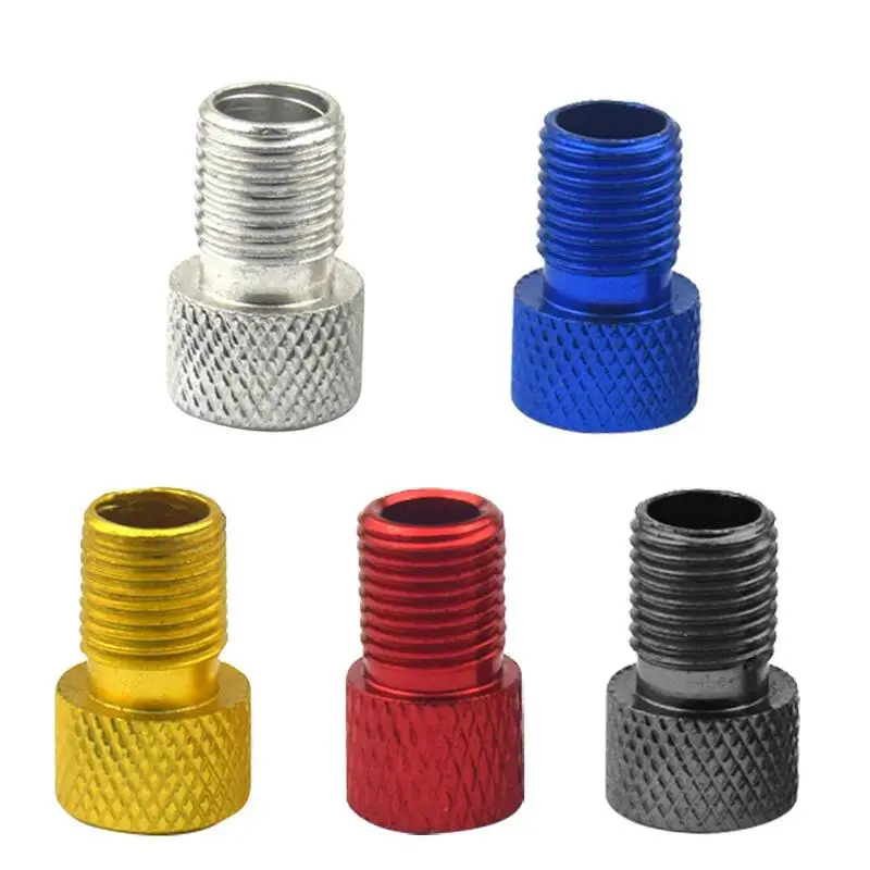 Tire Hat To SchraderValve Adapter Bike Tire Valve Converter Bike Tool Caps Inner Tube Nozzle Conversion For Folding Bicycles