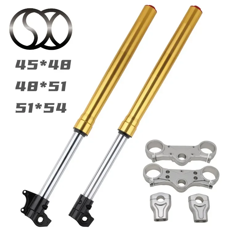 Double Adjustment 45*48*660MM New Style Inverted Suspension Fork Support Shock Absorber Motorcycle Manufacturing Company