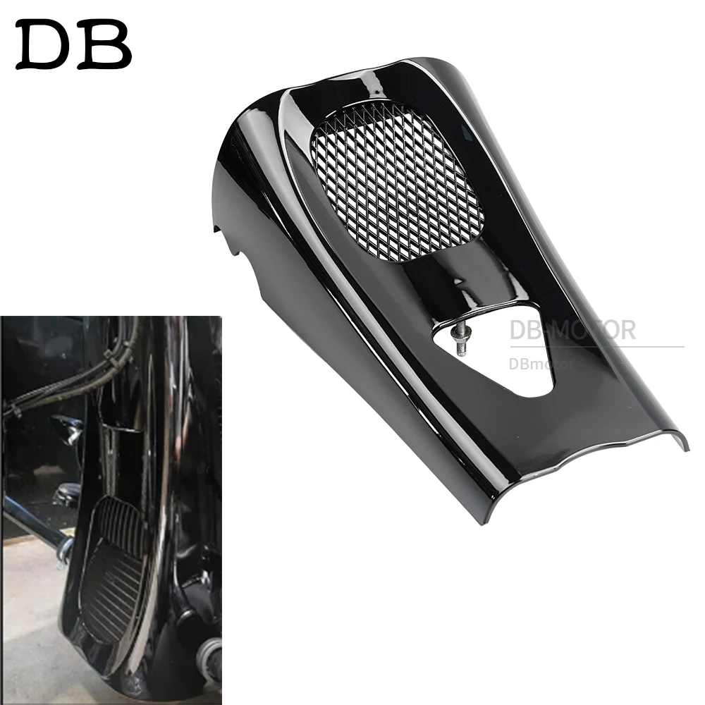 Motorcycle Stretched Chin Spoiler Scoop  Fit For M8 Harley Davidson Touring Road Street Glide 2017 2018 2019 2020 2021 2022 2023