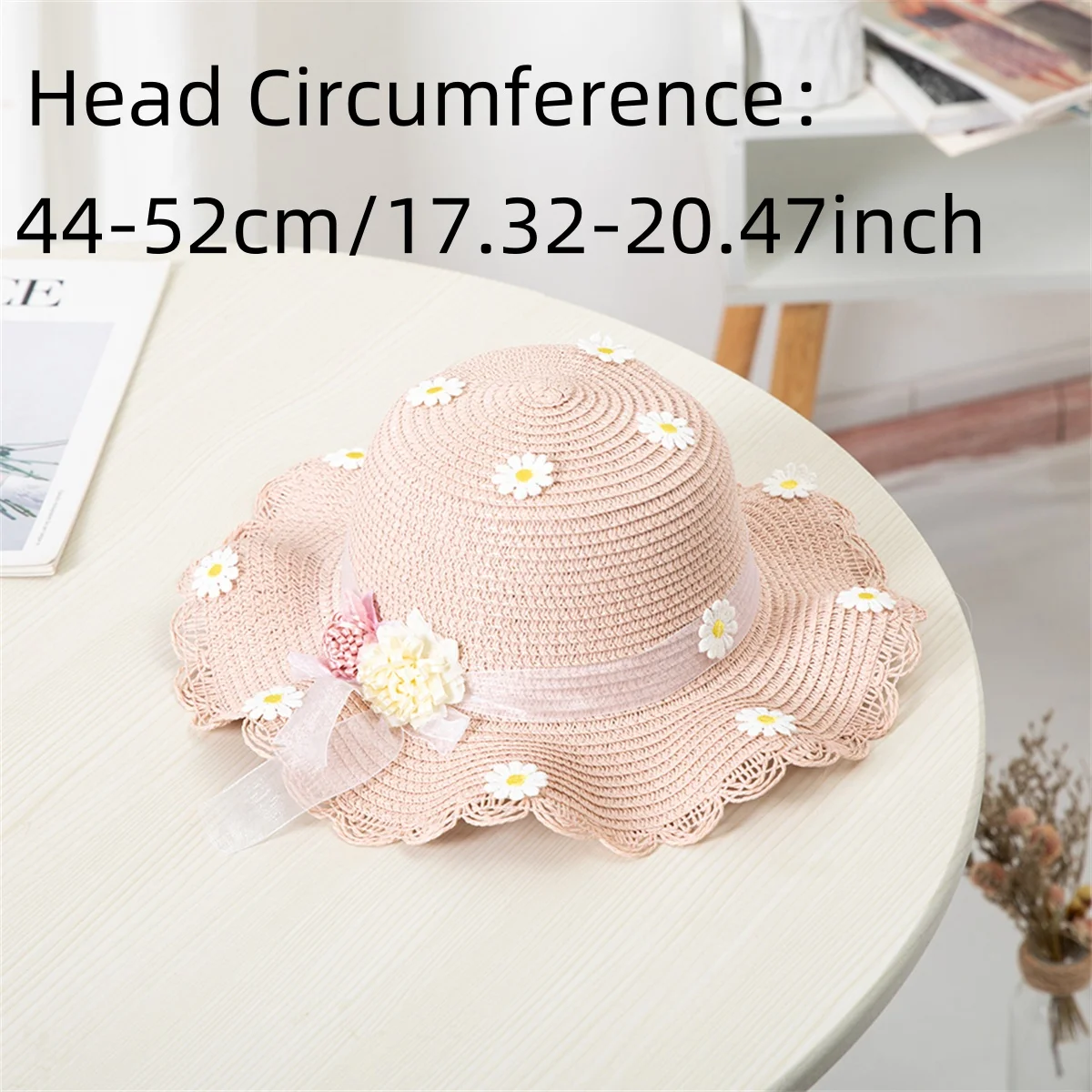 Kids Sun Hat Girls Summer New Straw Bag Cap Set Baby Travel Sun Protection Beach Hats Sun Fisherman Hat