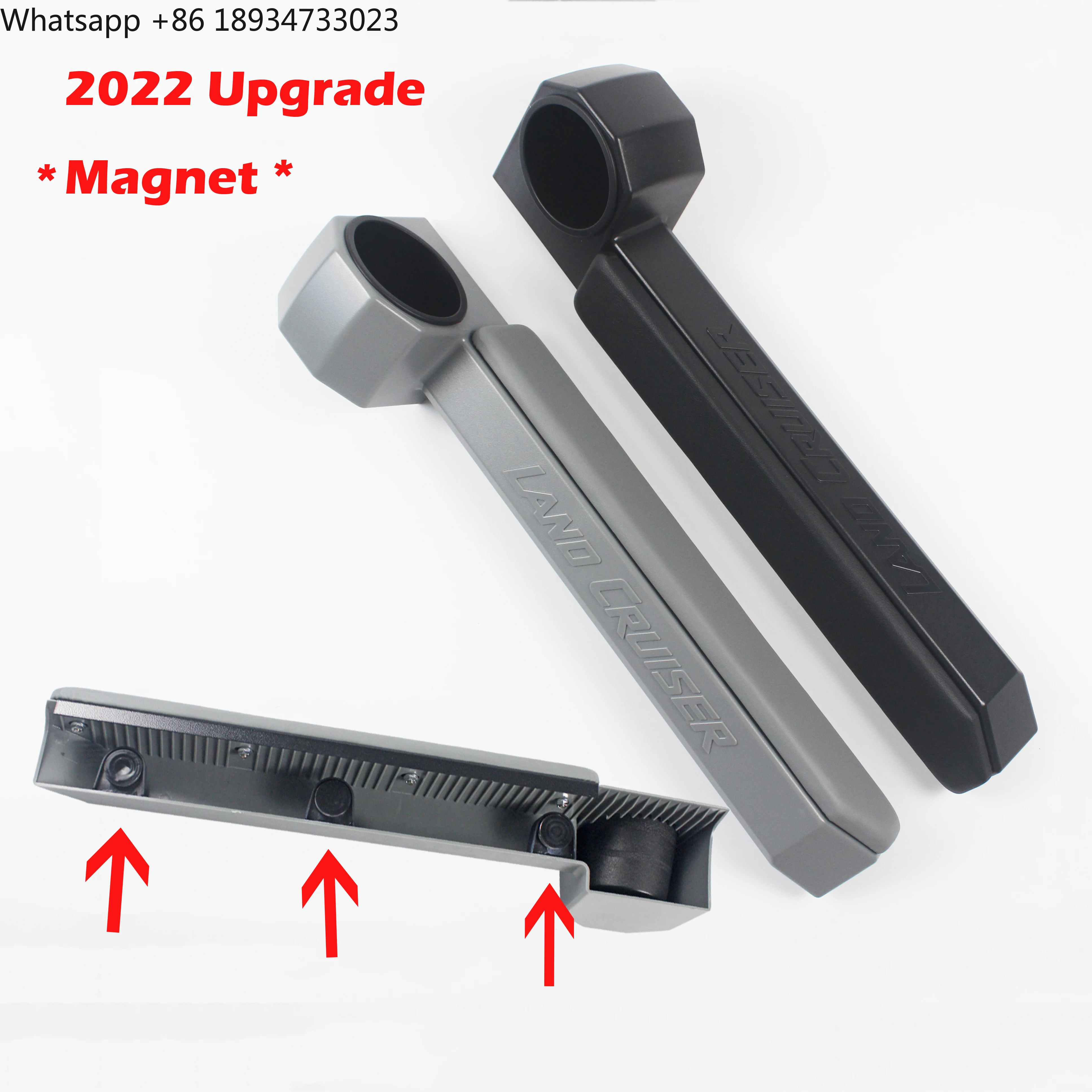 Hoechur المغناطيس باب السيارة مسند الذراع المنظم حامل أكواب السيارة لتويوتا لاند كروزر 70 سلسلة LC70 75 76 78 79 FJ70 FJ78 FJ79