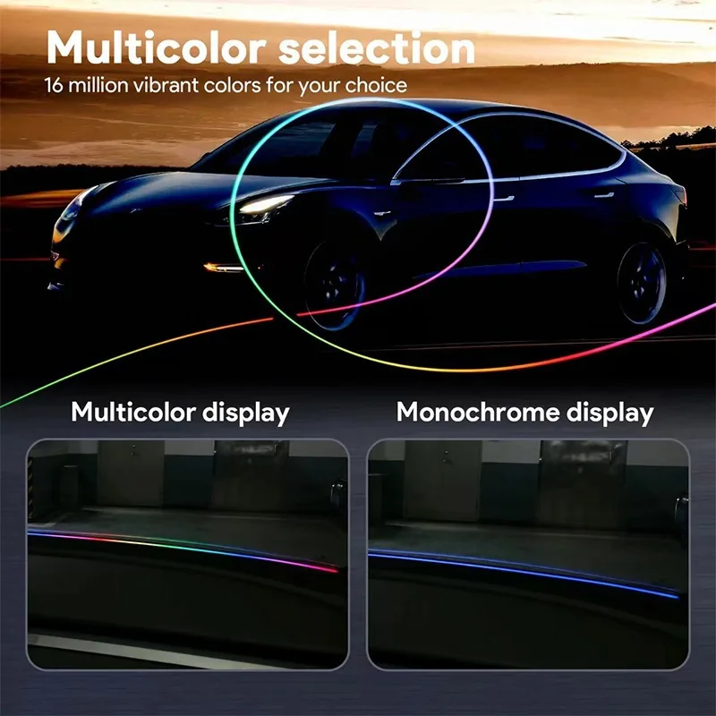 1.5M LED Car Dashboard Sealing Strip Noise Sound Insulation Rubber Strips Front Windshield Gap Strip Universal Seal Accessories - view 6
