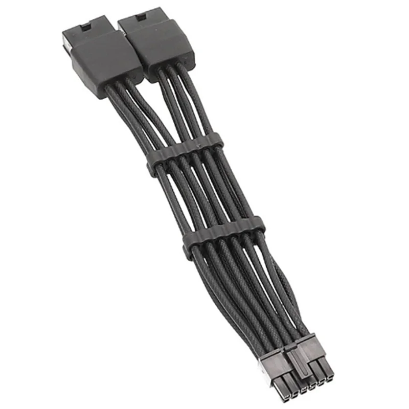 

New-12P To 2X8pin GPU Adapter Extension Cables Graphics Card Power Supply Line Extension Cables