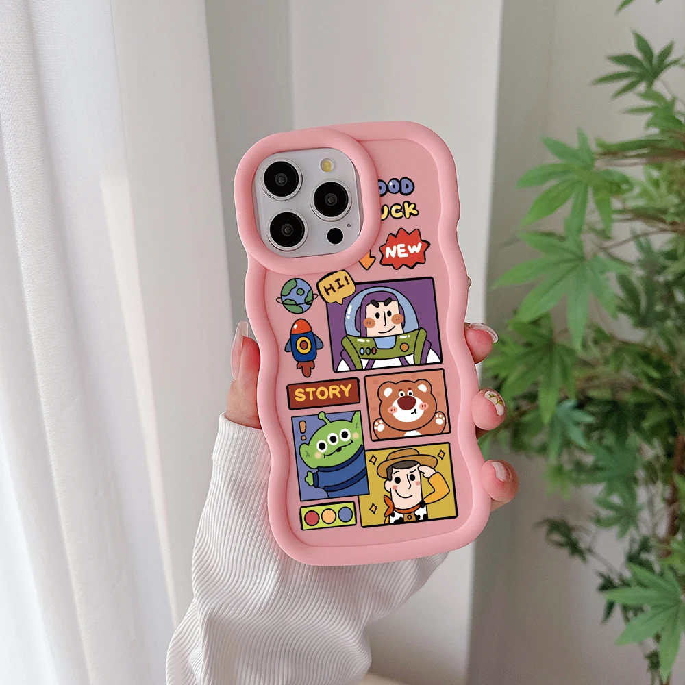 Toy Story Buzz Lightyear  Phone Case for Samsung S24 S23 S22 S21 FE Ultra J7 Pro Prime 5G Candy Color Soft Silicone TPU Cover image 6