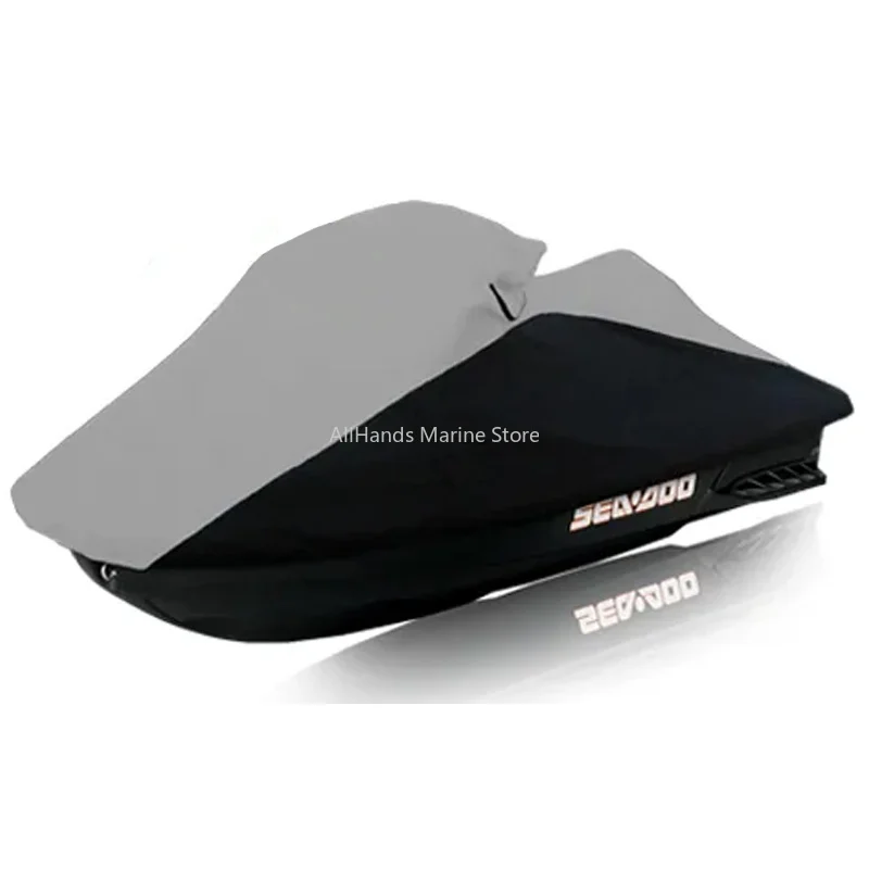 

Black & Grey Boat Cover PWC Seadoo Cover Waterproof And Uv Resisting Jet Ski Cover For Marine