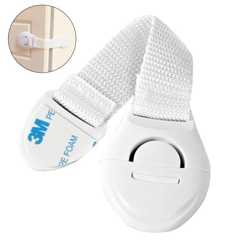 Child Safety Cabinet Lock Baby Proof Security Protector Drawer Door Cabinet Lock Plastic Protection Kids Safety Door Lock
