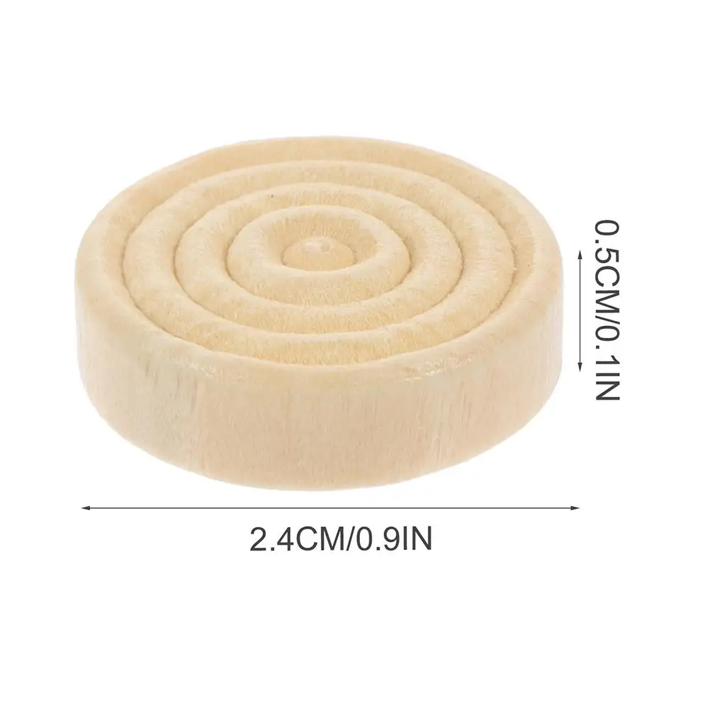 24-teiliges rundes Schachfiguren-Ersatzspielbrett-Zubehör aus Holz, Lernspielzeug für hochwertige Qualität, geringes Gewicht