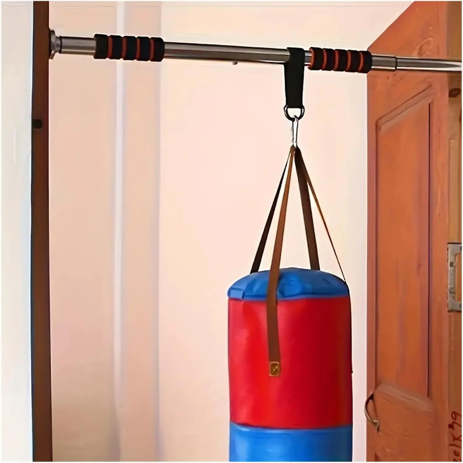 Heavy-Duty Camping Hammock with Safety Lock Buckle -for All Types of Outdoor Swings and Accessories Tree Tie Rope Nylon Strap