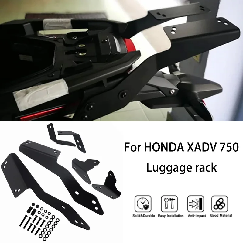 

MTKRACING For HONDA XADV 750 2017-2020 Rear support luggage rack saddle support bag bracket kit