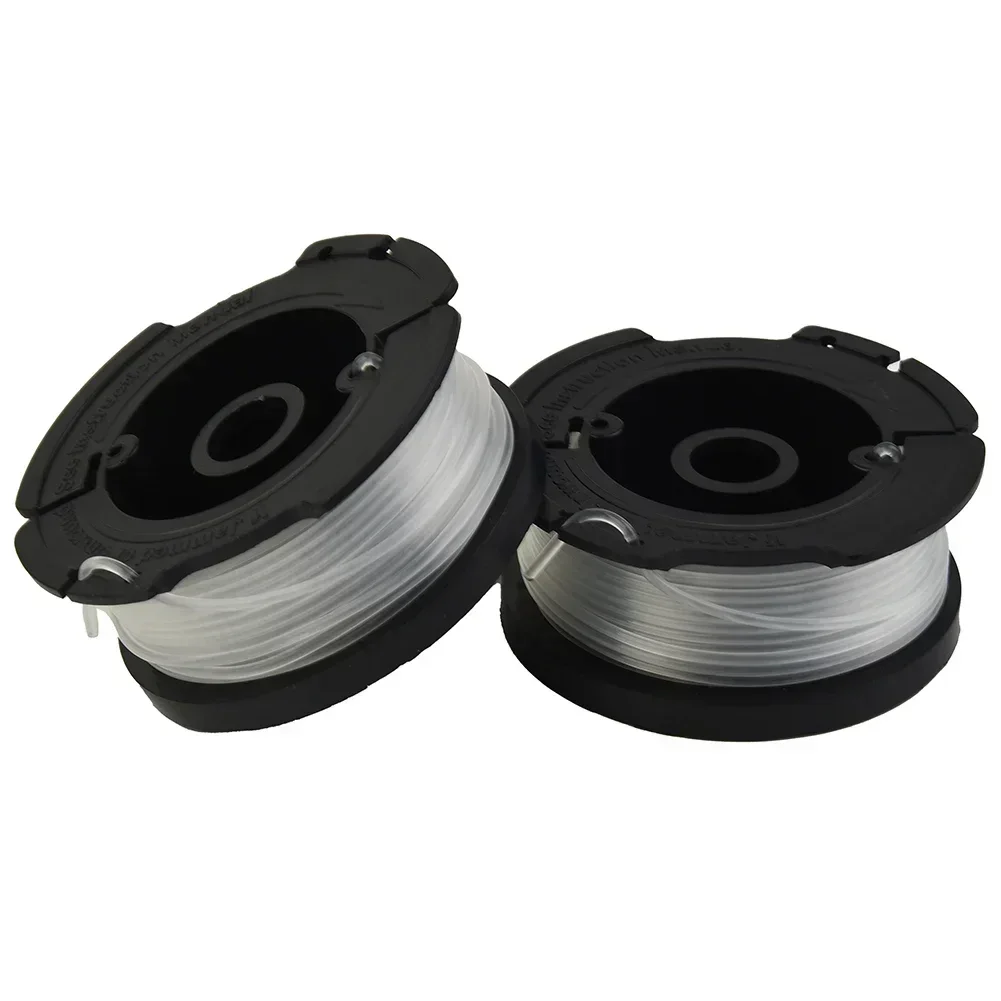 2Pcs String Trimmer Spool Line + 1Pcs Cap Cover For Black & Decker 3630L 3630L20 120 13 14 1423 2000 GL 544 280 425SC 30 301