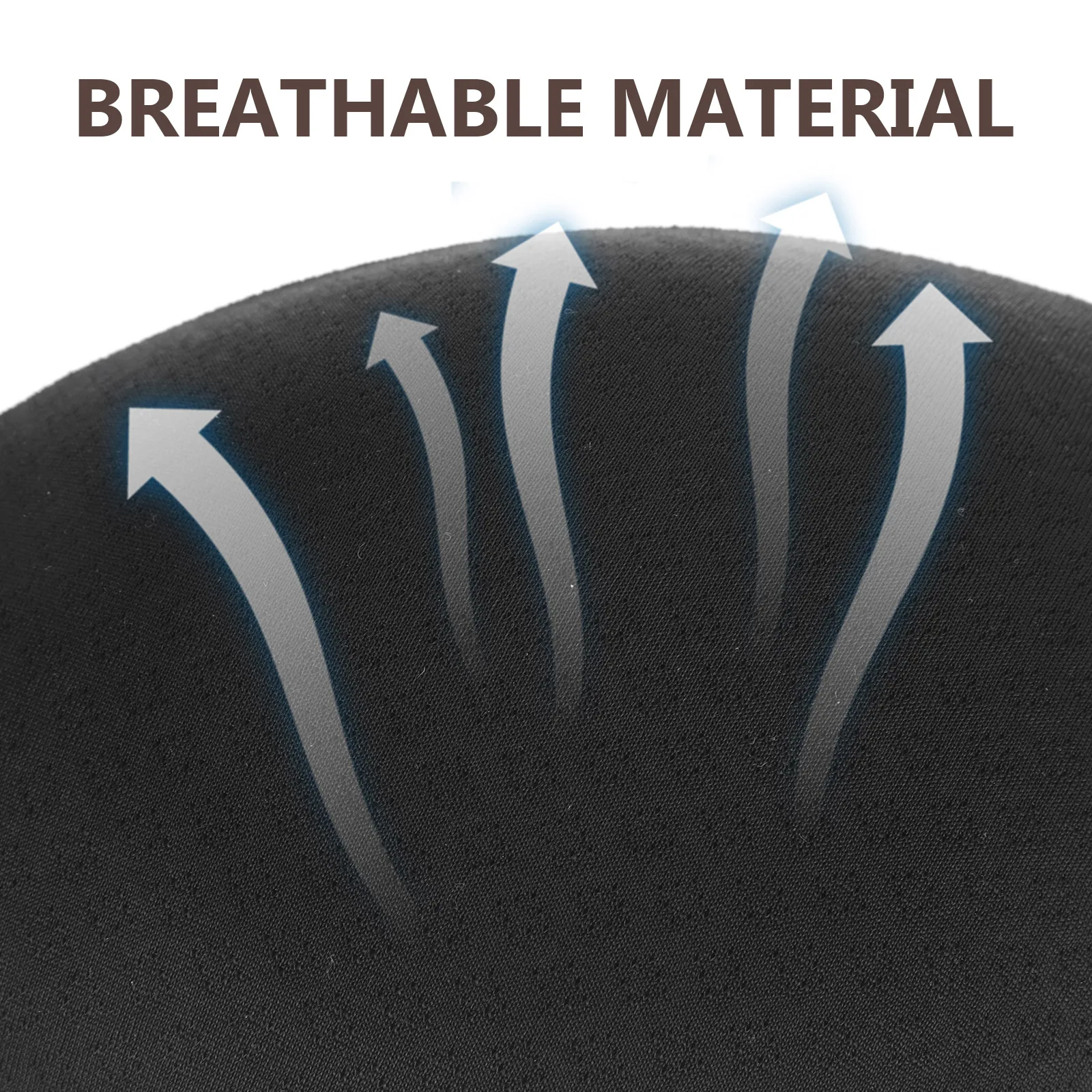 

4pcs Latex Cotton Breast Pads for Sports Bras U Shape Invisible Reusable Non Slip Bra Inserts Black Skin Color L Size