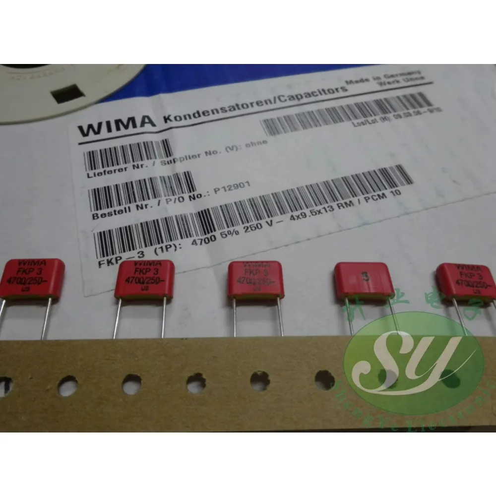 

20PCS FKP3 0.0047uF/250V 4.7nf 4700pf 4n7 472 Brand new 10mm film capacitor