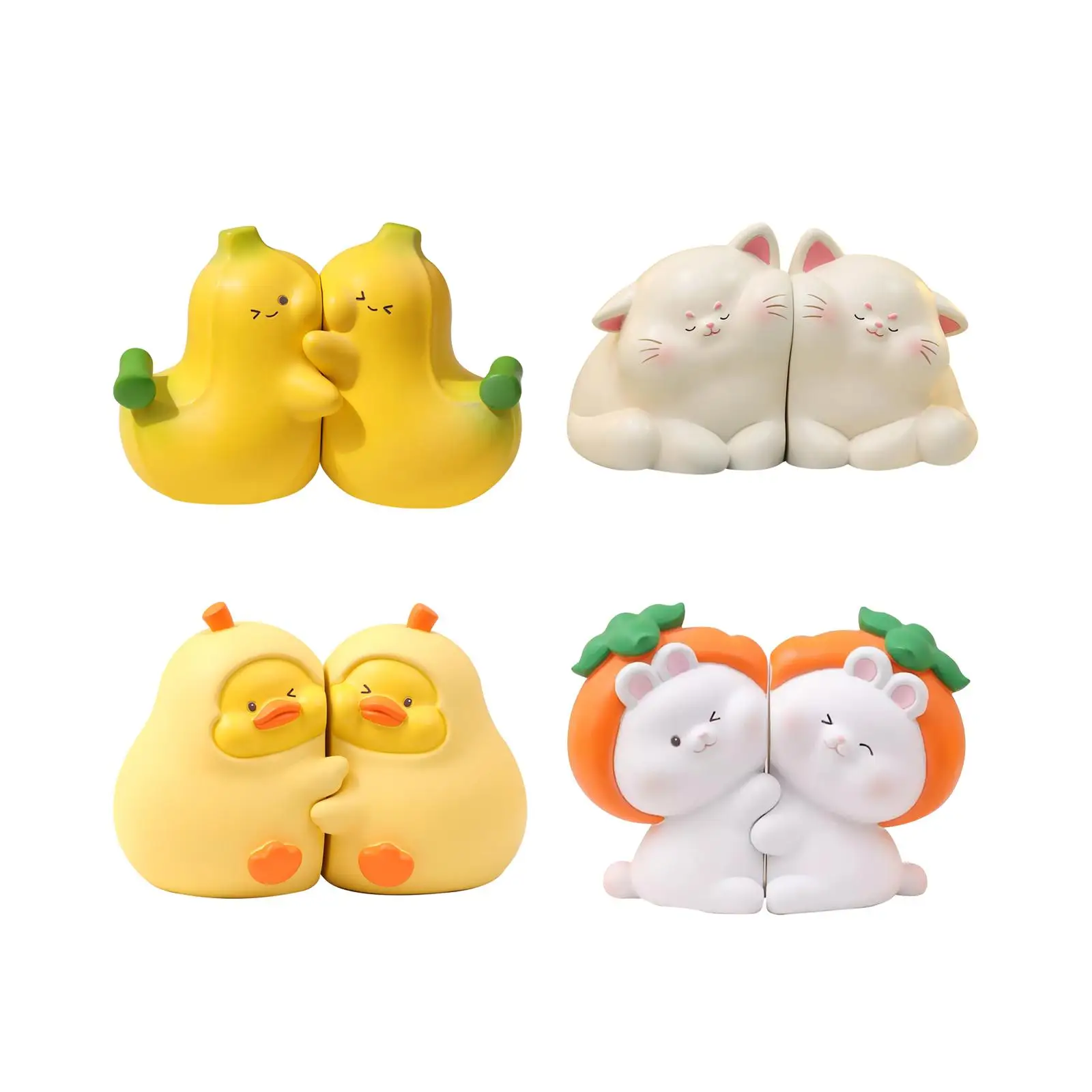Book End Shelves Organizer Anti Slip Base Hold Books Cute Decorative Bookend for Living Room Room Office Library Decoration