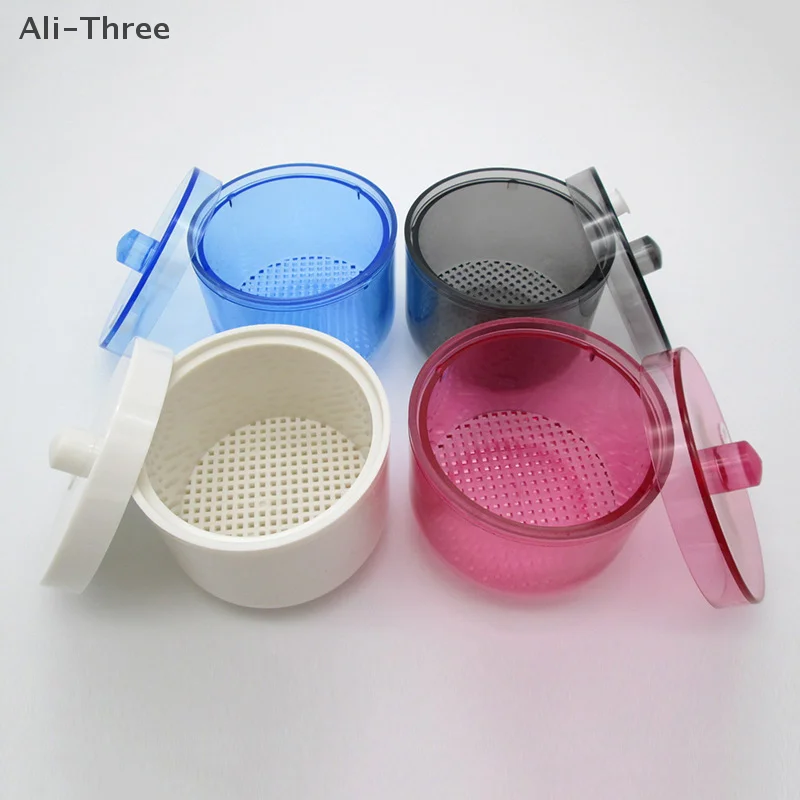 กล่องฆ่าเชื้อและทำความสะอาดหัวเจียรเล็บ 1 ชิ้น อุปกรณ์เสริมสำหรับเครื่องตัดเล็บ อุปกรณ์ทำเล็บ