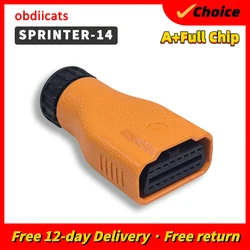 For SPRINTER-14 Heavy Truck Connector Cable Adapter Diagnostic Connector For SPRINTER  Truck