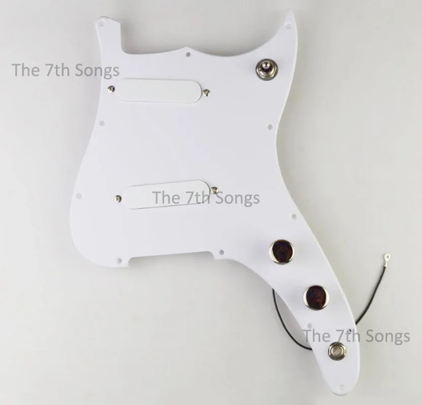 Alnico 3/Alnico 5 Duo-Sonic Prewired 50's Style/60's Style/Texas Style Electric Guitar Wiring Duosonic Loaded Pickguard view 5
