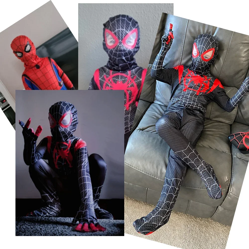 Ultimate Spiderman Cosplay Costume No Way Home  Carnival Party Clothing