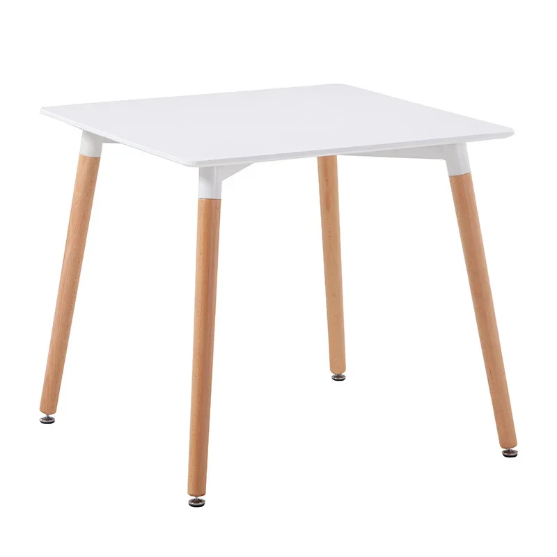 Nordic dining table fashion  home creative solid wood living room  restaurant  and chairs