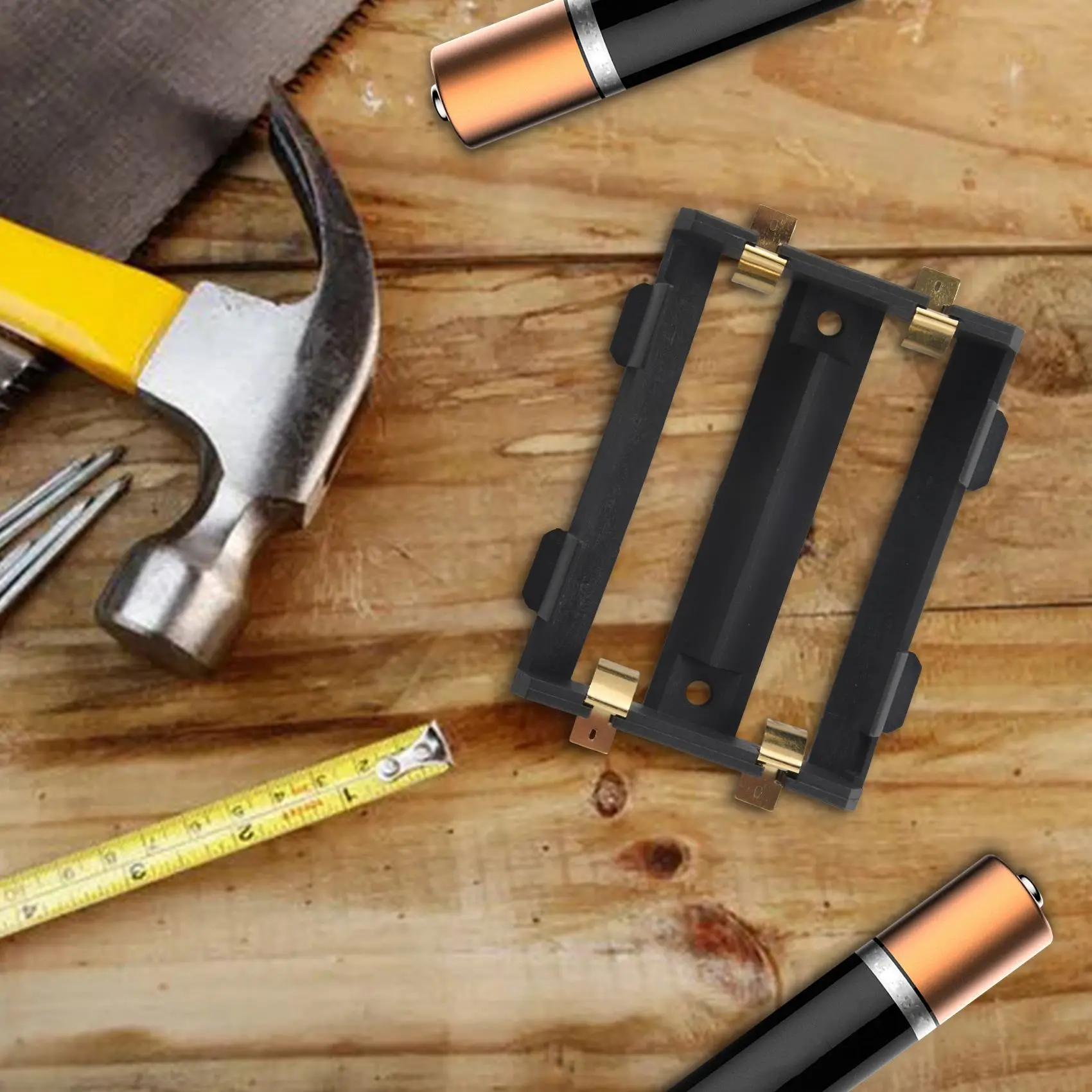 ブロンズピン付きバッテリーホルダー,バッテリー収納ボックス,SMD, TBH-26650-2C-SMT, 2x26650,バッチあたり5個